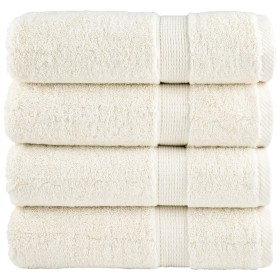 Comprar Toallas de ducha SOLUND 4 unidades crema