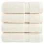 Toallas de ducha SOLUND 4 unidades crema 70x140 cm 600 gsm | Foro24.es | Tu tienda online para hogar, jardín y más Foro24.es