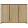 Aparador de madera contrachapada roble Sonoma 102x33x75 cm de vidaXL, Aparadores - Ref: Foro24-809776, Precio: 112,36 €, Desc...
