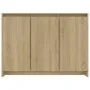 Sideboard aus Sonoma-Eichensperrholz, 102 x 33 x 75 cm von vidaXL, Sideboards - Ref: Foro24-809776, Preis: 106,25 €, Rabatt: %