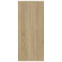 Aparador de madera contrachapada roble Sonoma 102x33x75 cm de vidaXL, Aparadores - Ref: Foro24-809776, Precio: 112,36 €, Desc...