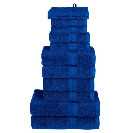 Juego de toallas premium SOLUND 12 unidades azul 600 gsm by , Towels - Ref: Foro24-137572, Price: 58,56 €, Discount: -5%%