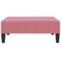 Reposapiés de terciopelo rosa 78x56x32 cm by vidaXL, Ottomans - Ref: Foro24-337691, Price: 55,74 €, Discount: %