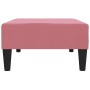 Reposapiés de terciopelo rosa 78x56x32 cm by vidaXL, Ottomans - Ref: Foro24-337691, Price: 56,39 €, Discount: %