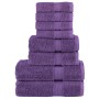 Juego de toallas premium SOLUND 8 unidades morado 600 gsm von , Handtücher - Ref: Foro24-137545, Preis: 47,15 €, Rabatt: %