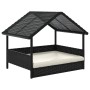 Caseta para perros con cojín ratán sintético by , Dog kennels - Ref: Foro24-366391, Price: 87,37 €, Discount: %