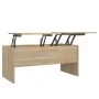 Couchtisch aus Sonoma-Sperrholz, 102 x 50,5 x 46,5 cm von vidaXL, Couchtisch - Ref: Foro24-809722, Preis: 78,46 €, Rabatt: %