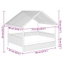 Caseta para perros con cojín ratán sintético by , Dog kennels - Ref: Foro24-366391, Price: 87,37 €, Discount: %
