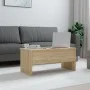 Couchtisch aus Sonoma-Sperrholz, 102 x 50,5 x 46,5 cm von vidaXL, Couchtisch - Ref: Foro24-809722, Preis: 78,46 €, Rabatt: %