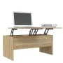Couchtisch aus Sonoma-Sperrholz, 102 x 50,5 x 46,5 cm von vidaXL, Couchtisch - Ref: Foro24-809722, Preis: 78,46 €, Rabatt: %