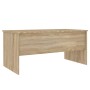 Mesa de centro madera contrachapada Sonoma 102x50,5x46,5 cm de vidaXL, Mesas de centro - Ref: Foro24-809722, Precio: 79,21 €,...