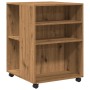 Mesa auxiliar con ruedas madera ingeniería artisian 55x60x78 cm von , Aktenschränke - Ref: Foro24-853163, Preis: 97,72 €, Rab...