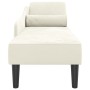 Sofá diván con cojines terciopelo crema von , Tagesbetten - Ref: Foro24-4007595, Preis: 167,61 €, Rabatt: %