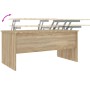 Mesa de centro madera contrachapada Sonoma 102x50,5x46,5 cm de vidaXL, Mesas de centro - Ref: Foro24-809722, Precio: 79,21 €,...