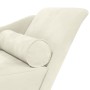 Sofá diván con cojines terciopelo crema von , Tagesbetten - Ref: Foro24-4007595, Preis: 167,61 €, Rabatt: %