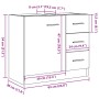 Armario de lavabo madera ingeniería roble artisian 63x30x54 cm von , Badezimmermöbel - Ref: Foro24-858324, Preis: 81,48 €, Ra...