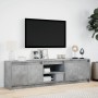 Mueble de TV LED madera ingeniería gris hormigón 180x34x50 cm de , Muebles TV - Ref: Foro24-3307915, Precio: 155,68 €, Descue...