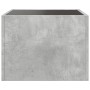 Mesa de centro con Infinity LED gris hormigón 40x40x30 cm de , Mesas de centro - Ref: Foro24-847598, Precio: 58,18 €, Descuen...