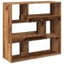 Estantería/divisor de espacios madera envejecida 100x33x94,5 cm de , Librerías y estanterías - Ref: Foro24-854443, Precio: 81...