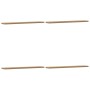 Estantes pared 4 ud madera ingeniería roble artisan 60x20x1,5cm by , Shelves - Ref: Foro24-856298, Price: 43,21 €, Discount: %