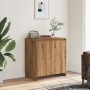 Aparador de madera de ingeniería roble artisan 70x41x75 cm by , Sideboards - Ref: Foro24-856777, Price: 88,66 €, Discount: %