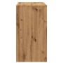 Aparador de madera de ingeniería roble artisan 70x41x75 cm by , Sideboards - Ref: Foro24-856777, Price: 88,66 €, Discount: %