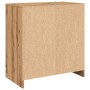Aparador de madera de ingeniería roble artisan 70x41x75 cm by , Sideboards - Ref: Foro24-856777, Price: 88,66 €, Discount: %