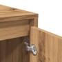 Aparador de madera de ingeniería roble artisan 70x41x75 cm by , Sideboards - Ref: Foro24-856777, Price: 88,66 €, Discount: %