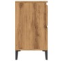 Mueble de lavabo madera ingeniería roble artisan 80x33x60 cm by , bathroom vanities - Ref: Foro24-857130, Price: 124,28 €, Di...