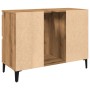 Mueble de lavabo madera ingeniería roble artisan 80x33x60 cm
