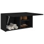 Mueble de pared de baño madera ingeniería negro 60x25x30 cm von , Badezimmerwaschtische - Ref: Foro24-860059, Preis: 48,90 €,...