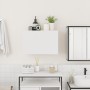 Mueble de pared de baño madera ingeniería blanco 60x25x40 cm by , bathroom vanities - Ref: Foro24-860067, Price: 55,60 €, Dis...