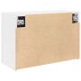 Mueble de pared de baño madera ingeniería blanco 60x25x40 cm by , bathroom vanities - Ref: Foro24-860067, Price: 55,60 €, Dis...