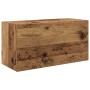 Mueble de pared baño madera ingeniería envejecida 60x25x30 cm von , Badezimmerwaschtische - Ref: Foro24-860065, Preis: 42,35 ...