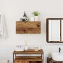Mueble de pared baño madera ingeniería envejecida 60x25x30 cm von , Badezimmerwaschtische - Ref: Foro24-860065, Preis: 42,35 ...