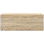 Mueble de pared baño madera ingeniería roble Sonoma 80x25x30 cm von , Badezimmerwaschtische - Ref: Foro24-860078, Preis: 56,8...