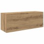 Mueble de pared baño madera ingeniería roble artisan 80x25x30cm von , Badezimmerwaschtische - Ref: Foro24-860084, Preis: 60,8...