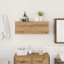 Mueble de pared baño madera ingeniería roble artisan 80x25x30cm von , Badezimmerwaschtische - Ref: Foro24-860084, Preis: 60,8...