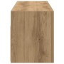 Mueble de pared baño madera ingeniería roble artisan 80x25x30cm von , Badezimmerwaschtische - Ref: Foro24-860084, Preis: 60,8...