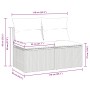 Set sofás jardín y cojines 2 pzas ratán sintético acacia marrón | Foro24.es | Tu tienda online para hogar, jardín y más Foro24.es
