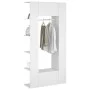 Muebles de recibidor 2 unidades madera contrachapada blanco de vidaXL, Taquillas y armarios de almacenamiento - Ref: Foro24-3...