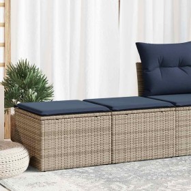 Set sofás jardín y cojines 2 pzas ratán sintético acacia gris von , Gartensets - Ref: Foro24-3328684, Preis: 118,99 €, Rabatt...