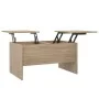 Engineered wood Sonoma oak coffee table 80x50x42.5 cm by vidaXL, Coffee table - Ref: Foro24-809731, Price: 73,93 €, Discount: %