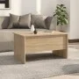 Engineered wood Sonoma oak coffee table 80x50x42.5 cm by vidaXL, Coffee table - Ref: Foro24-809731, Price: 73,93 €, Discount: %