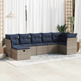 Comprar Set de sofás de jardín 7 pzas con cojines