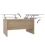 Engineered wood Sonoma oak coffee table 80x50x42.5 cm by vidaXL, Coffee table - Ref: Foro24-809731, Price: 73,93 €, Discount: %