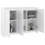 Weißes Sperrholz-Sideboard 102x33x75 cm von vidaXL, Sideboards - Ref: Foro24-809773, Preis: 117,42 €, Rabatt: %