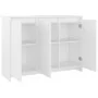 Weißes Sperrholz-Sideboard 102x33x75 cm von vidaXL, Sideboards - Ref: Foro24-809773, Preis: 117,42 €, Rabatt: %