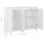 White plywood sideboard 102x33x75 cm by vidaXL, Sideboards - Ref: Foro24-809773, Price: 120,92 €, Discount: %