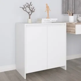Weißes Sperrholz-Sideboard 70x41x75 cm von vidaXL, Sideboards - Ref: Foro24-809737, Preis: 89,06 €, Rabatt: %